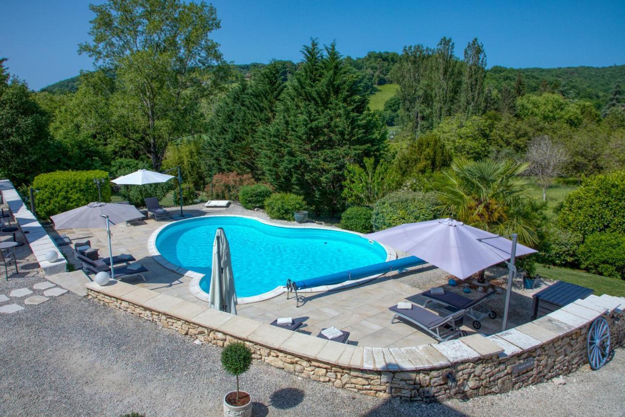 Domaine Des Pierres Blanches - Gite La Salamandre Villa Carlux Luaran gambar